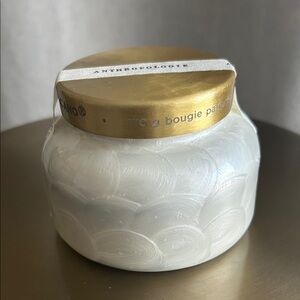 NWT Anthropologie Capri Blue Volcano Capiz Jar Candle